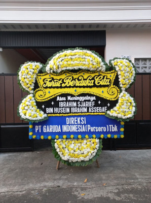 Papan Bunga Duka di Binuang Kampuang Dalam